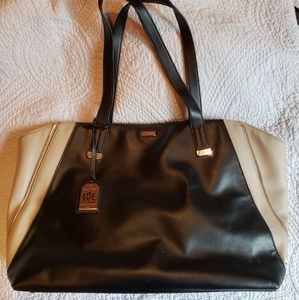 Ralph Lauren leather tote
